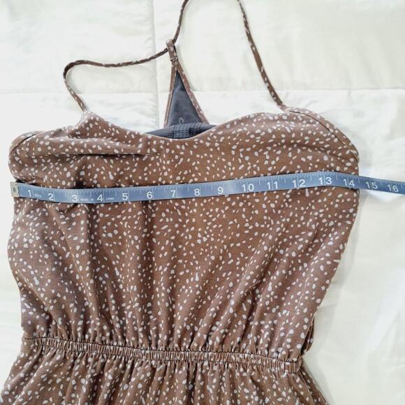 🎈SO COMFORTABLE! prAna XS Built In Bra V-Neck Spaghetti Strap Dress - Picture 8 of 10